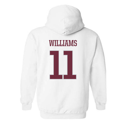 Mississippi State - NCAA Football : Ayden Williams - Sports Shersey Hooded Sweatshirt-1