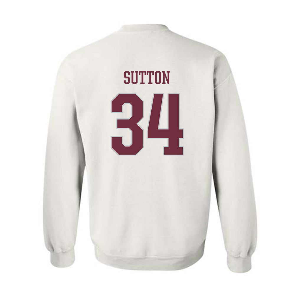 Mississippi State - NCAA Football : Vic Sutton - Sports Shersey Crewneck Sweatshirt-1