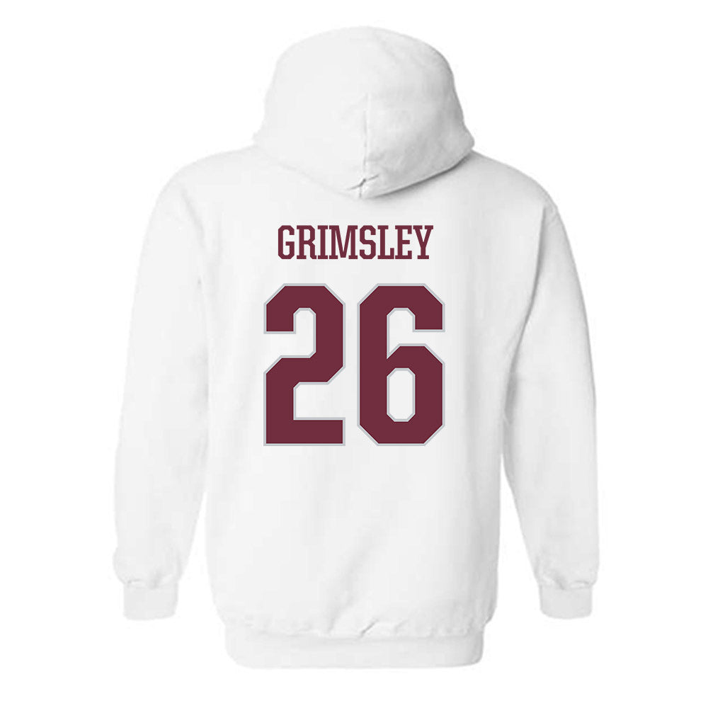 Mississippi State - NCAA Football : Jamroc Grimsley - Sports Shersey Hooded Sweatshirt-1