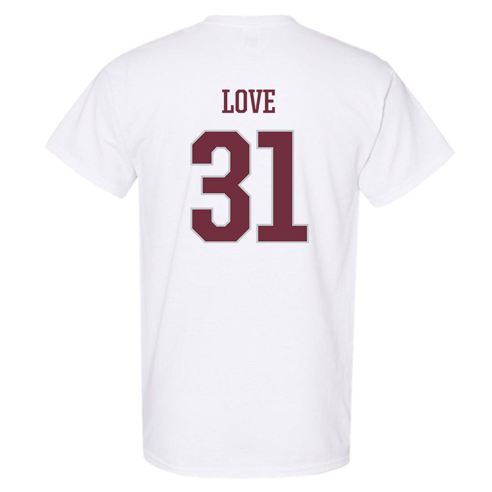 Mississippi State - NCAA Football : Terrance Love - Sports Shersey T-Shirt-1
