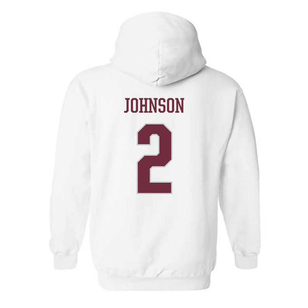 Mississippi State - NCAA Football : Marquis Johnson - Sports Shersey Hooded Sweatshirt-1