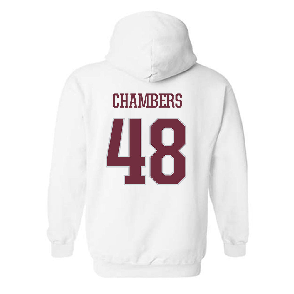 Mississippi State - NCAA Football : Hayden Chambers - Sports Shersey Hooded Sweatshirt-1