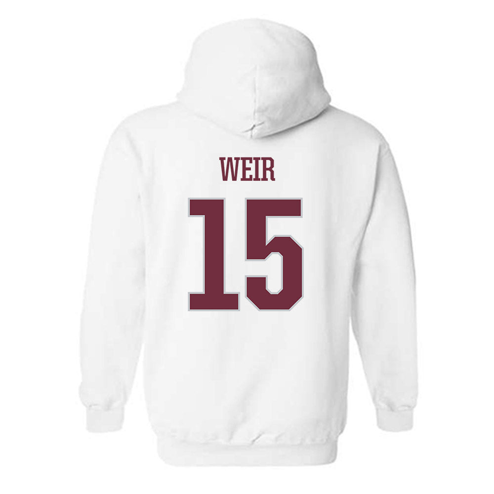 Mississippi State - NCAA Football : Jake Weir - Sports Shersey Hooded Sweatshirt-1