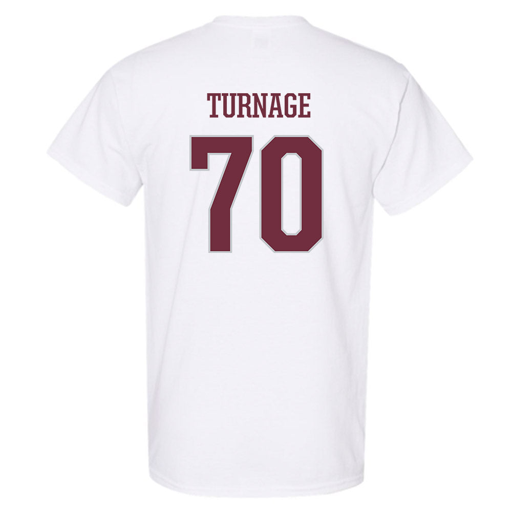 Mississippi State - NCAA Football : Breyden Turnage - Sports Shersey T-Shirt-1