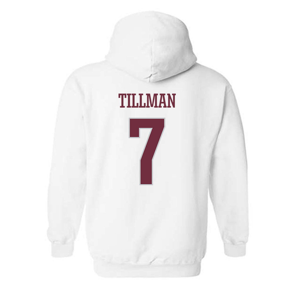Mississippi State - NCAA Football : Zakari Tillman - Sports Shersey Hooded Sweatshirt-1