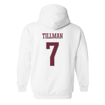 Mississippi State - NCAA Football : Zakari Tillman - Sports Shersey Hooded Sweatshirt-1