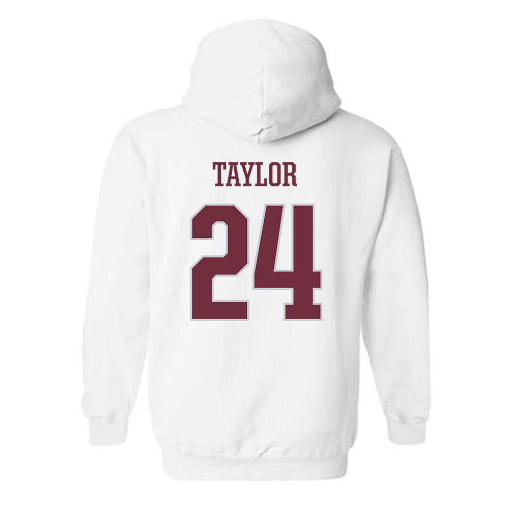 Mississippi State - NCAA Football : Quentin Taylor - Sports Shersey Hooded Sweatshirt-1
