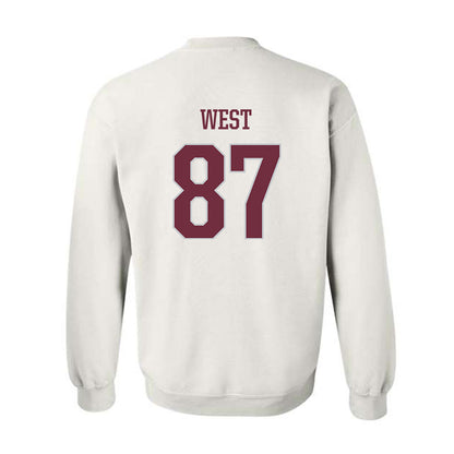 Mississippi State - NCAA Football : Sam West - Sports Shersey Crewneck Sweatshirt-1
