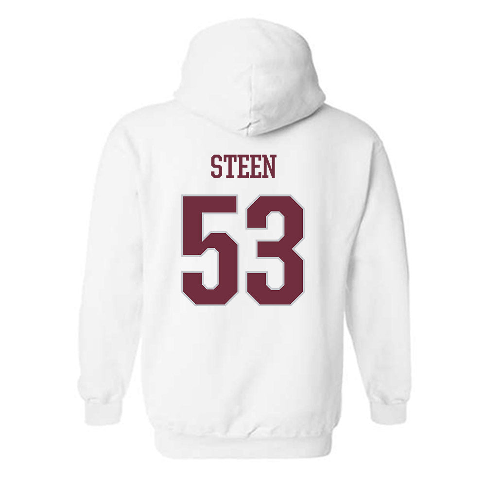 Mississippi State - NCAA Football : Dylan Steen - Sports Shersey Hooded Sweatshirt-1