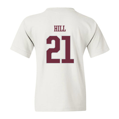 Mississippi State - NCAA Football : J.J. Hill - Sports Shersey Youth T-Shirt-1