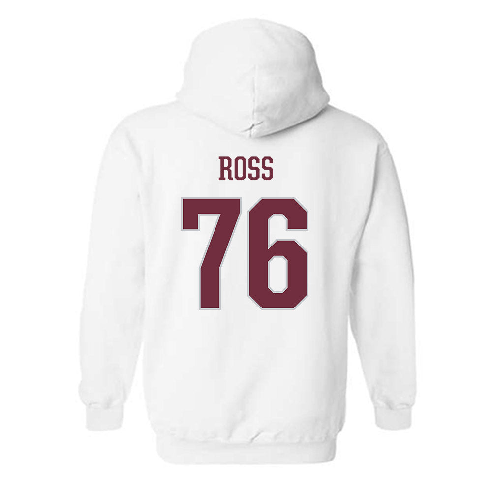 Mississippi State - NCAA Football : Jayden Ross - Sports Shersey Hooded Sweatshirt-1