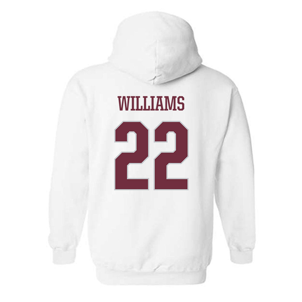 Mississippi State - NCAA Football : Brinston Williams - Sports Shersey Hooded Sweatshirt-1