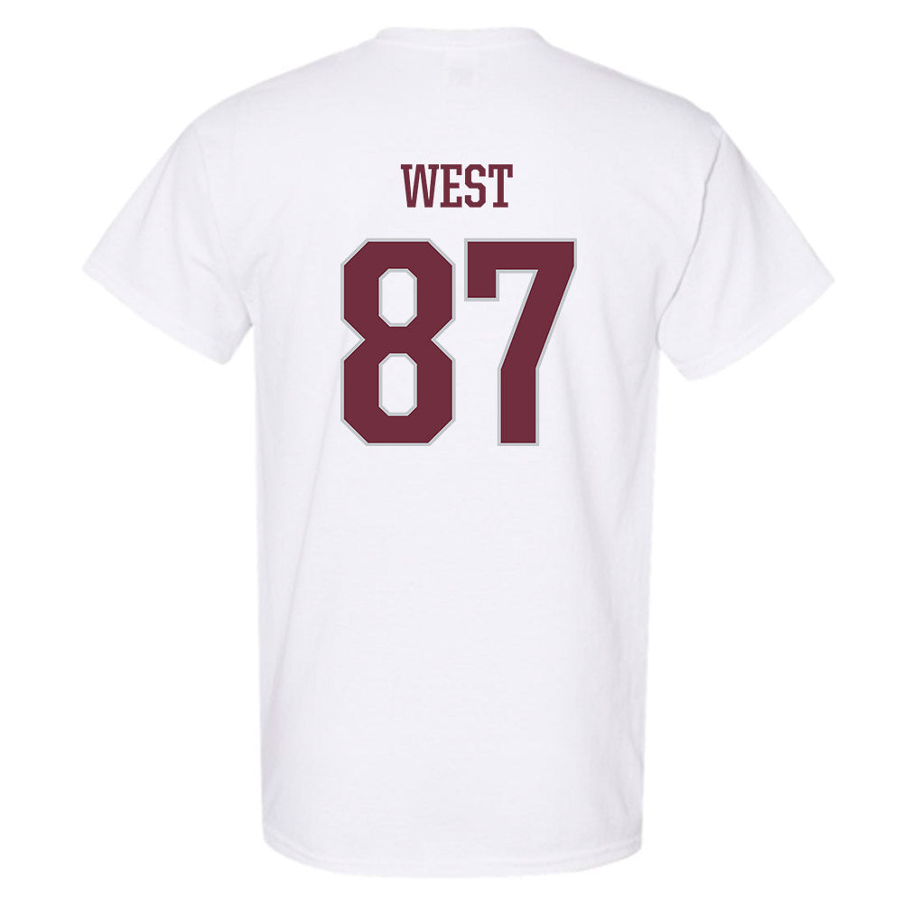 Mississippi State - NCAA Football : Sam West - Sports Shersey T-Shirt-1