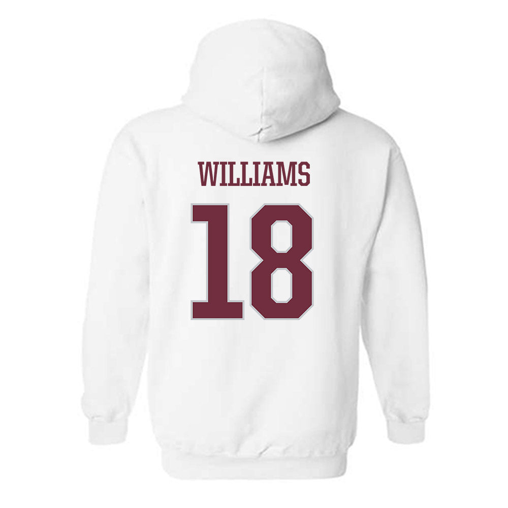 Mississippi State - NCAA Football : Riley Williams - Sports Shersey Hooded Sweatshirt-1