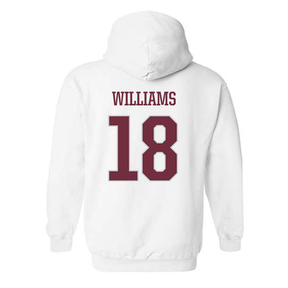 Mississippi State - NCAA Football : Riley Williams - Sports Shersey Hooded Sweatshirt-1