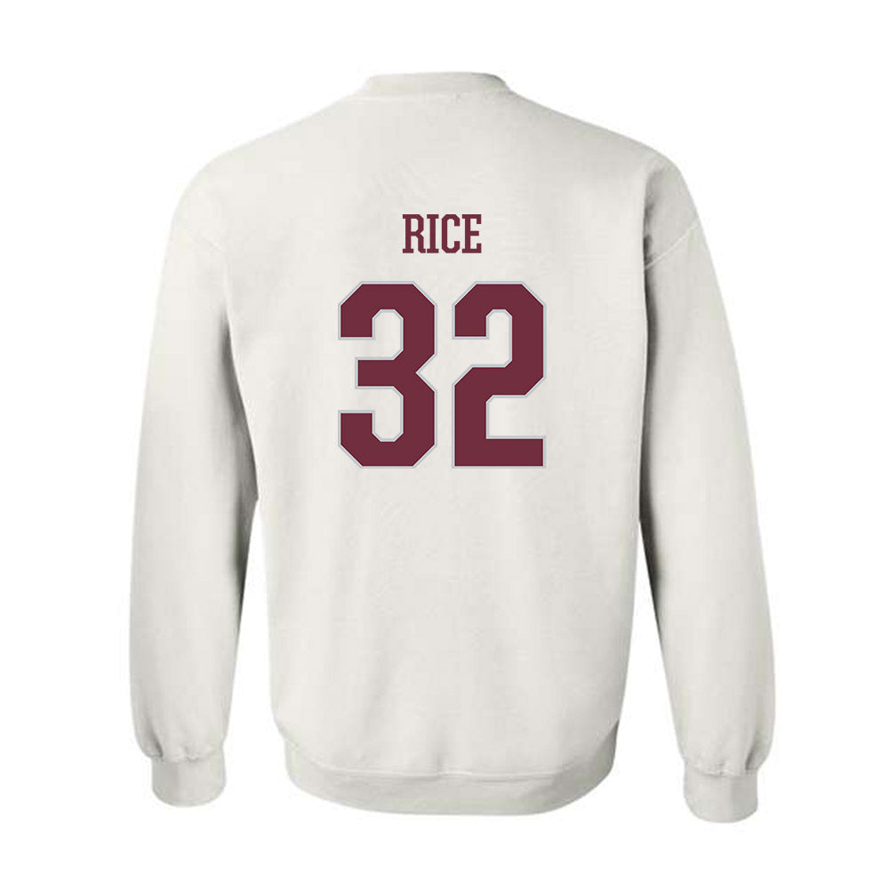 Mississippi State - NCAA Football : AJ Rice - Sports Shersey Crewneck Sweatshirt-1