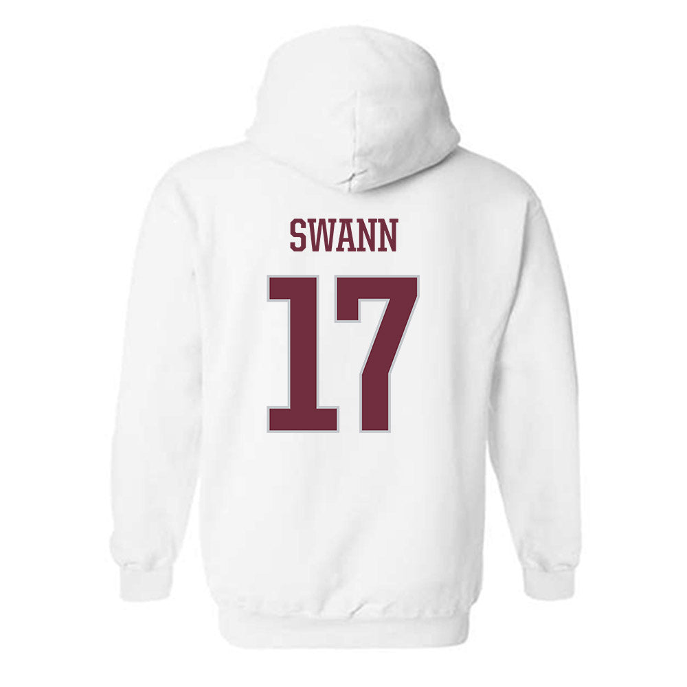 Mississippi State - NCAA Football : AJ Swann - Sports Shersey Hooded Sweatshirt-1