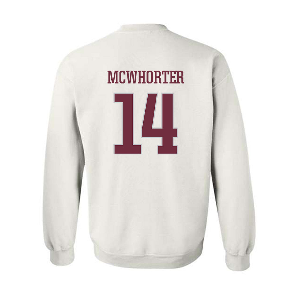 Mississippi State - NCAA Football : Brodie McWhorter - Sports Shersey Crewneck Sweatshirt-1