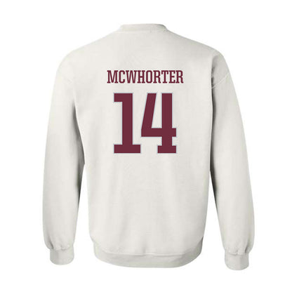 Mississippi State - NCAA Football : Brodie McWhorter - Sports Shersey Crewneck Sweatshirt-1