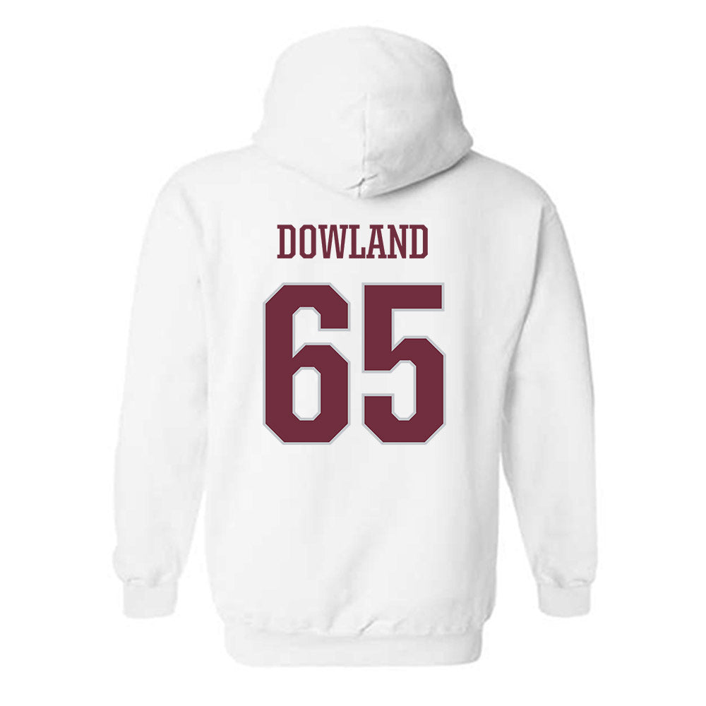 Mississippi State - NCAA Football : Spencer Dowland - Sports Shersey Hooded Sweatshirt-1