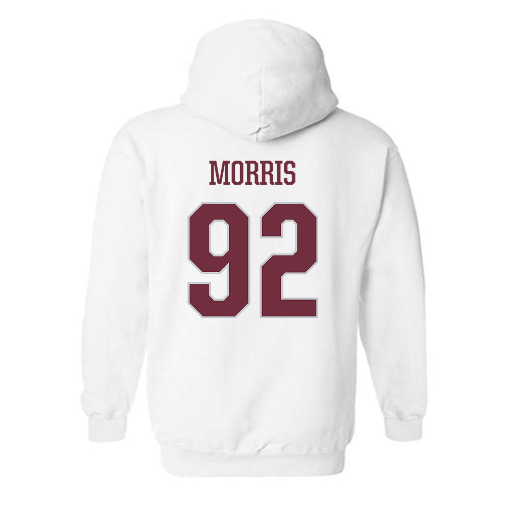 Mississippi State - NCAA Football : Kaleb Morris - Sports Shersey Hooded Sweatshirt-1