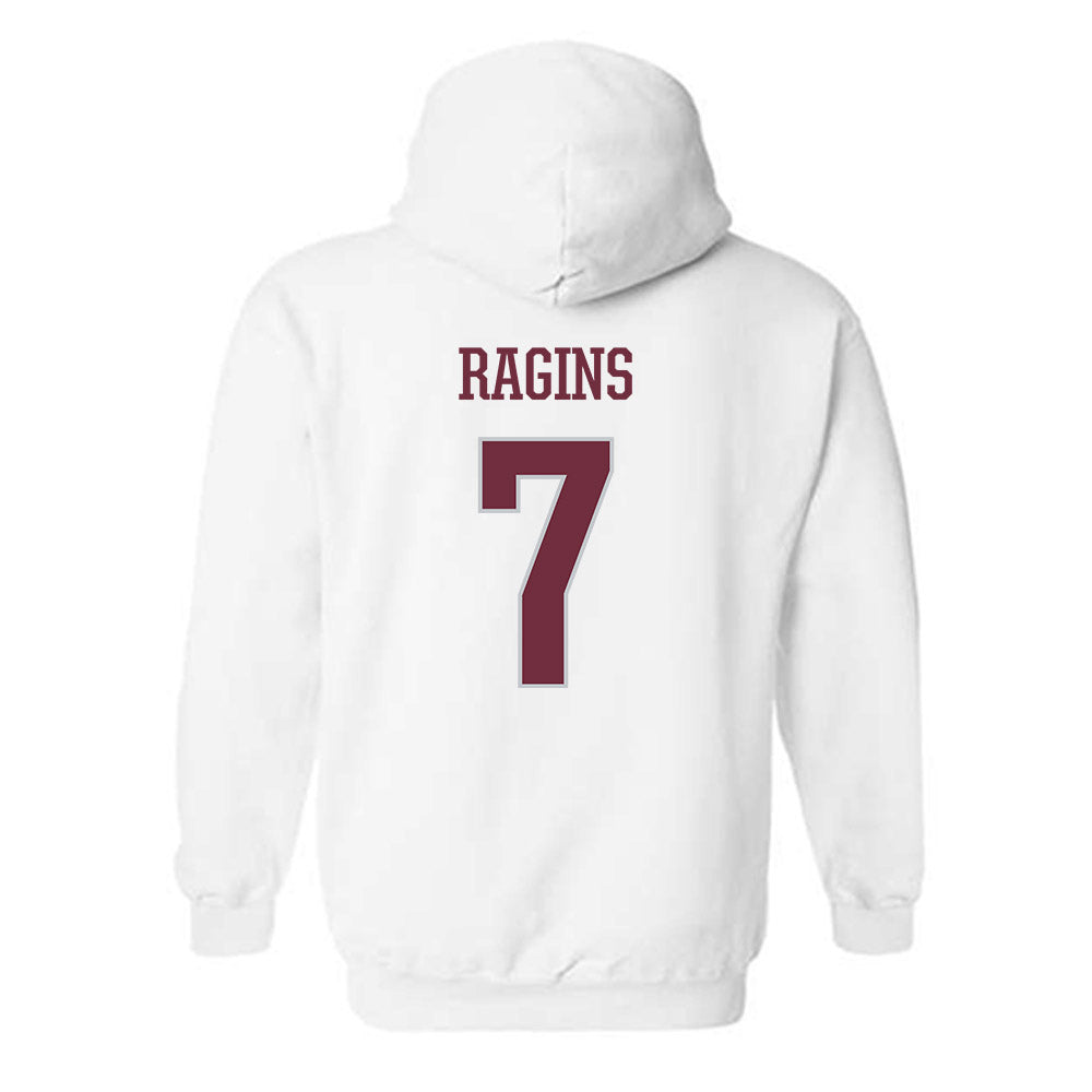 Mississippi State - NCAA Football : Zion Ragins - Sports Shersey Hooded Sweatshirt-1
