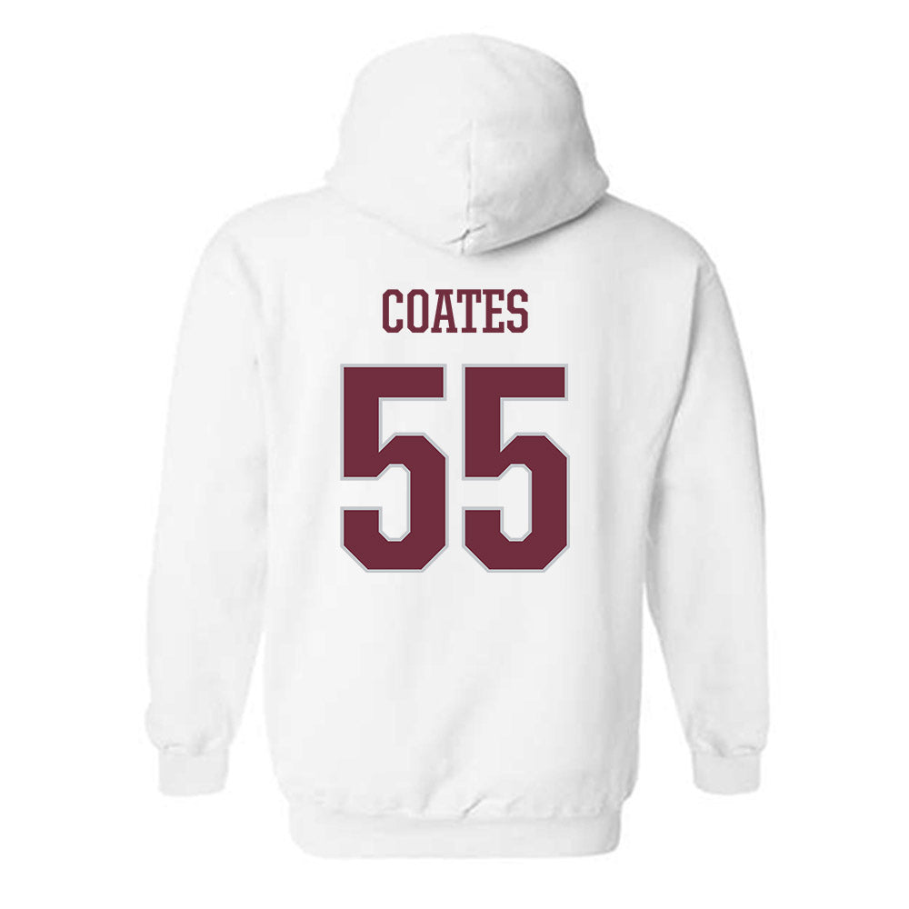 Mississippi State - NCAA Football : Colin Coates - Sports Shersey Hooded Sweatshirt-1