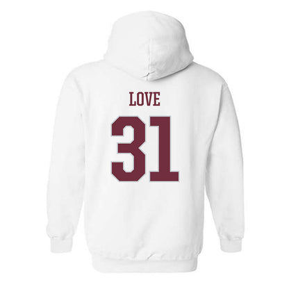 Mississippi State - NCAA Football : Terrance Love - Sports Shersey Hooded Sweatshirt-1