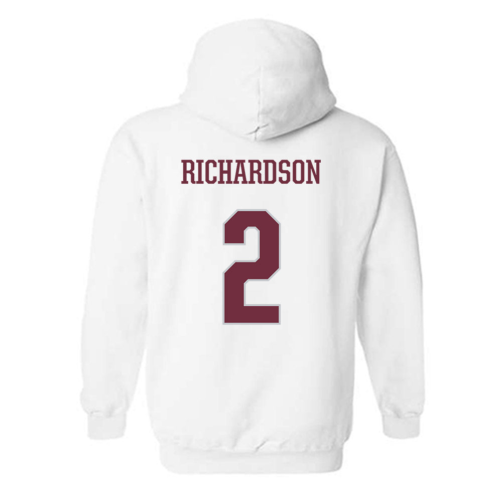 Mississippi State - NCAA Softball : Abby Grace Richardson - Sports Shersey Hooded Sweatshirt-1