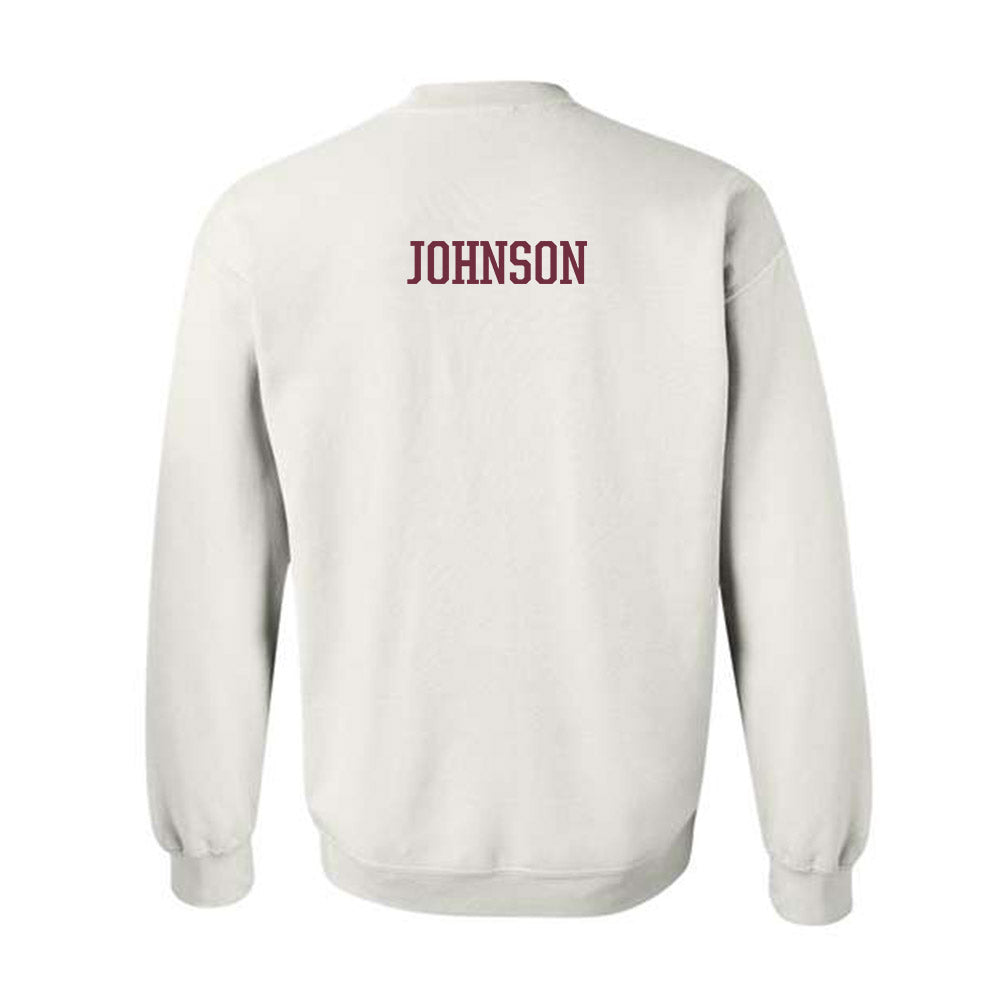Mississippi State - NCAA Men's Basketball : Rj Johnson - Sports Shersey Crewneck Sweatshirt-1