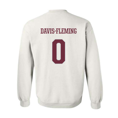 Mississippi State - NCAA Men's Basketball : Jamarion Davis-Fleming - Sports Shersey Crewneck Sweatshirt-1
