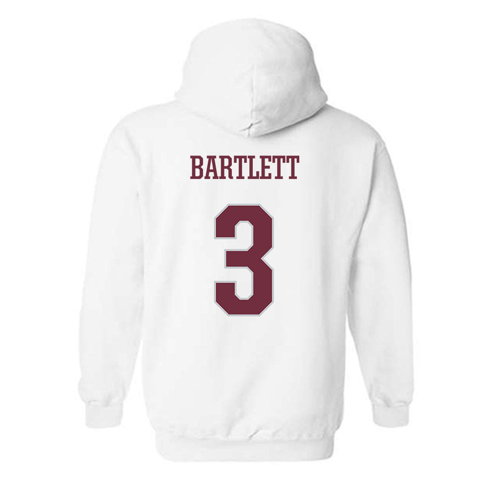 Mississippi State - NCAA Men's Basketball : Tee Bartlett - Sports Shersey Hooded Sweatshirt-1