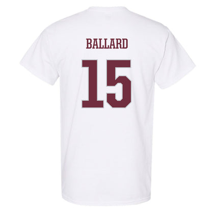Mississippi State - NCAA Men's Basketball : Quincy Ballard - Sports Shersey T-Shirt-1