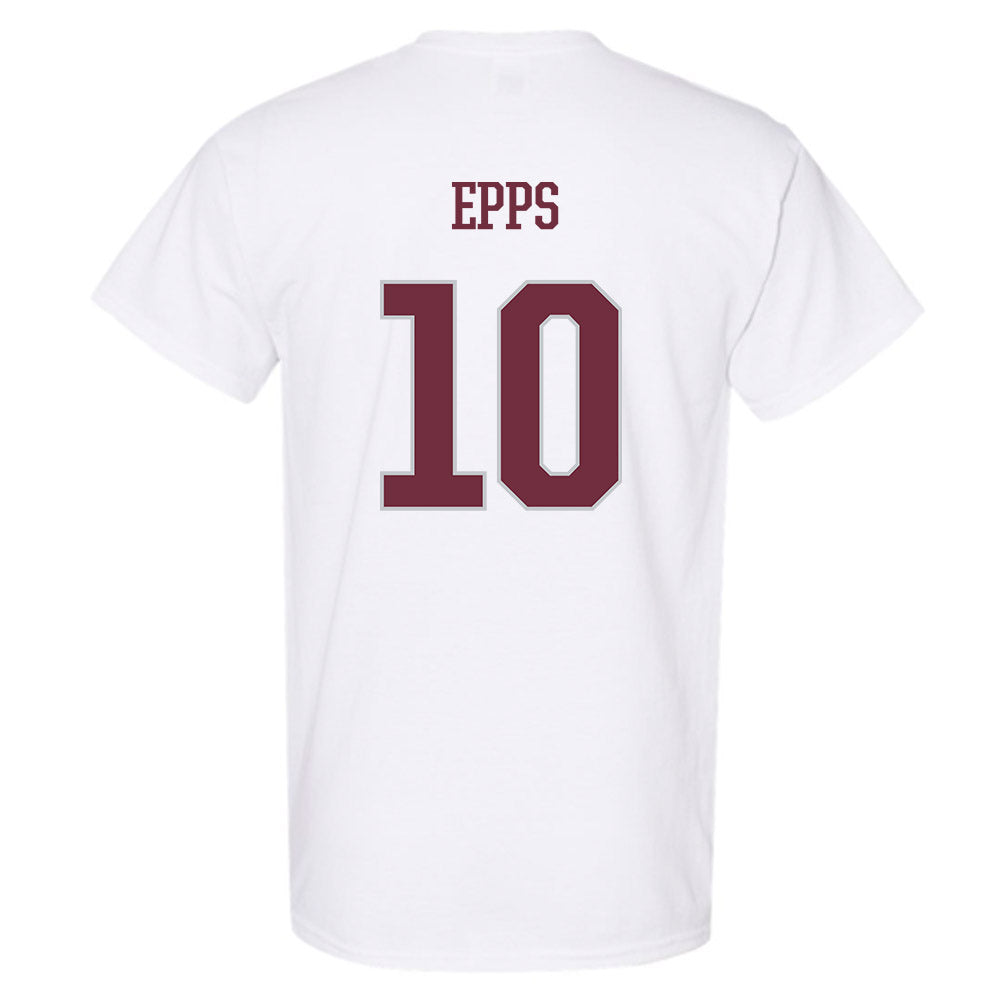 Mississippi State - NCAA Men's Basketball : Jayden Epps - Sports Shersey T-Shirt-1