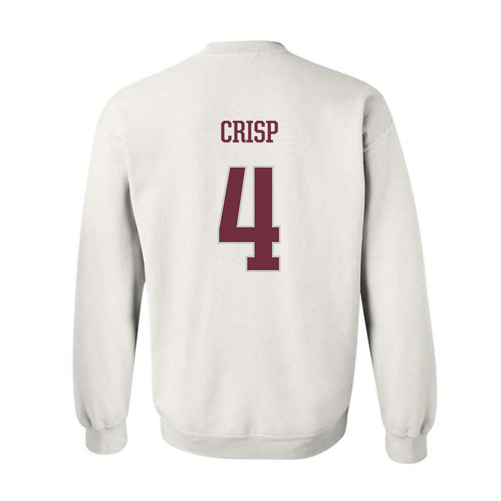 Mississippi State - NCAA Women's Basketball : Trayanna Crisp - Sports Shersey Crewneck Sweatshirt-1