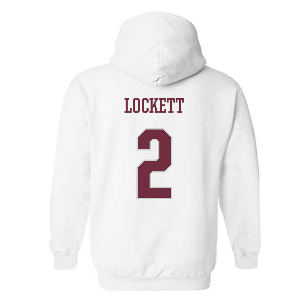 Mississippi State - NCAA Women's Basketball : Tootie Lockett - Sports Shersey Hooded Sweatshirt-1