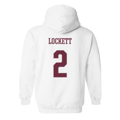 Mississippi State - NCAA Women's Basketball : Tootie Lockett - Sports Shersey Hooded Sweatshirt-1