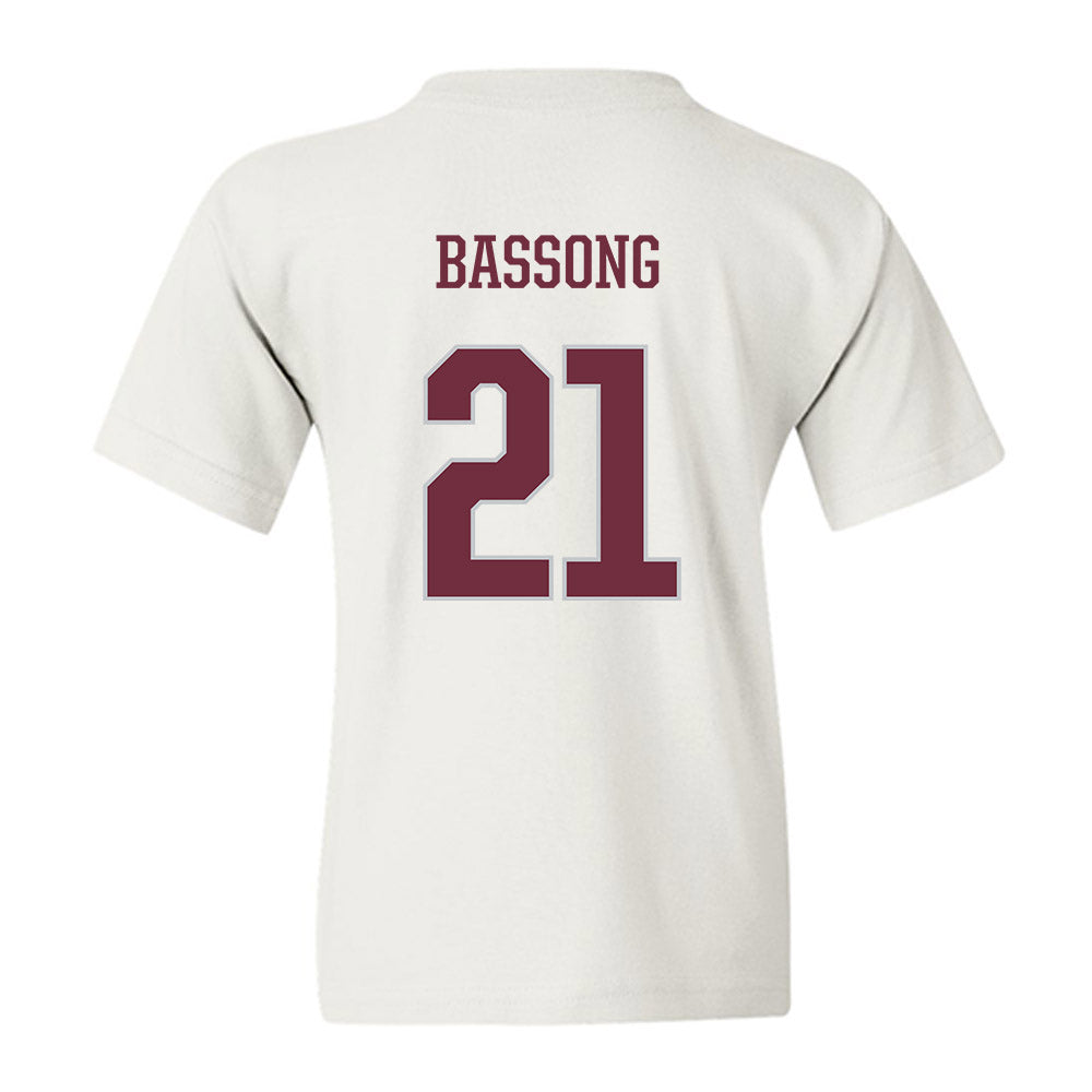 Mississippi State - NCAA Men's Basketball : Thomas Bassong - Sports Shersey Youth T-Shirt-1