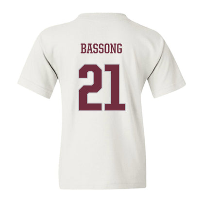 Mississippi State - NCAA Men's Basketball : Thomas Bassong - Sports Shersey Youth T-Shirt-1