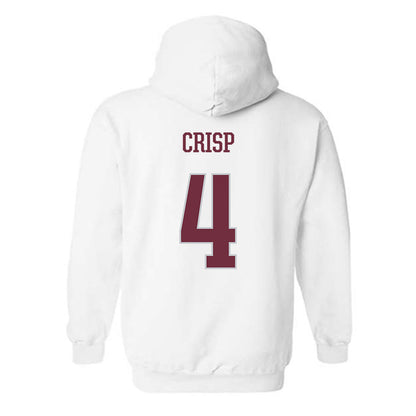 Mississippi State - NCAA Women's Basketball : Trayanna Crisp - Sports Shersey Hooded Sweatshirt-1