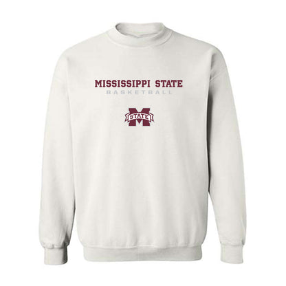 Mississippi State - NCAA Men's Basketball : Thomas Bassong - Sports Shersey Crewneck Sweatshirt-0