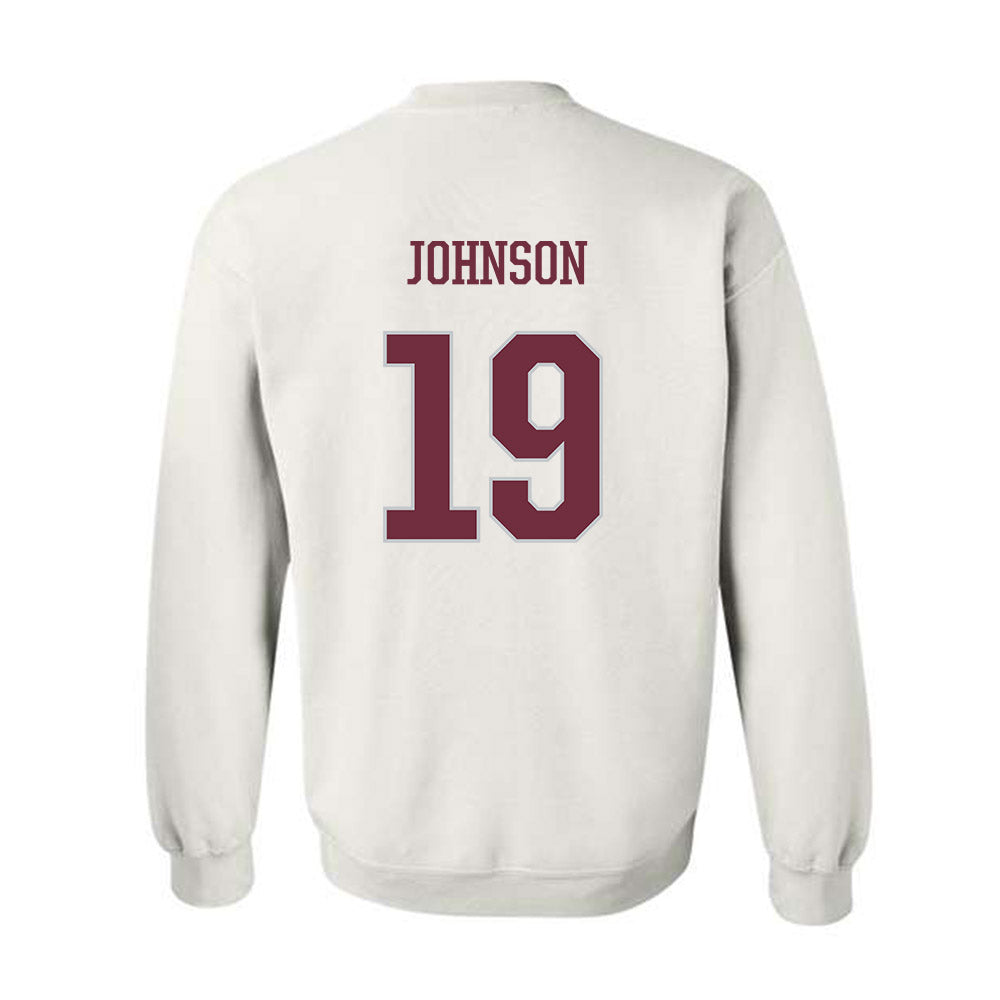 Mississippi State - NCAA Women's Soccer : Hailey Johnson - Sports Shersey Crewneck Sweatshirt-1