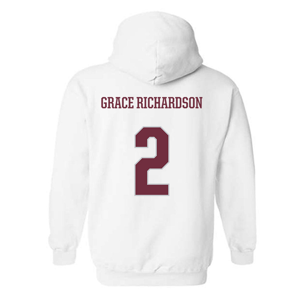 Mississippi State - NCAA Softball : Abby Grace Richardson - Classic Shersey Hooded Sweatshirt-1