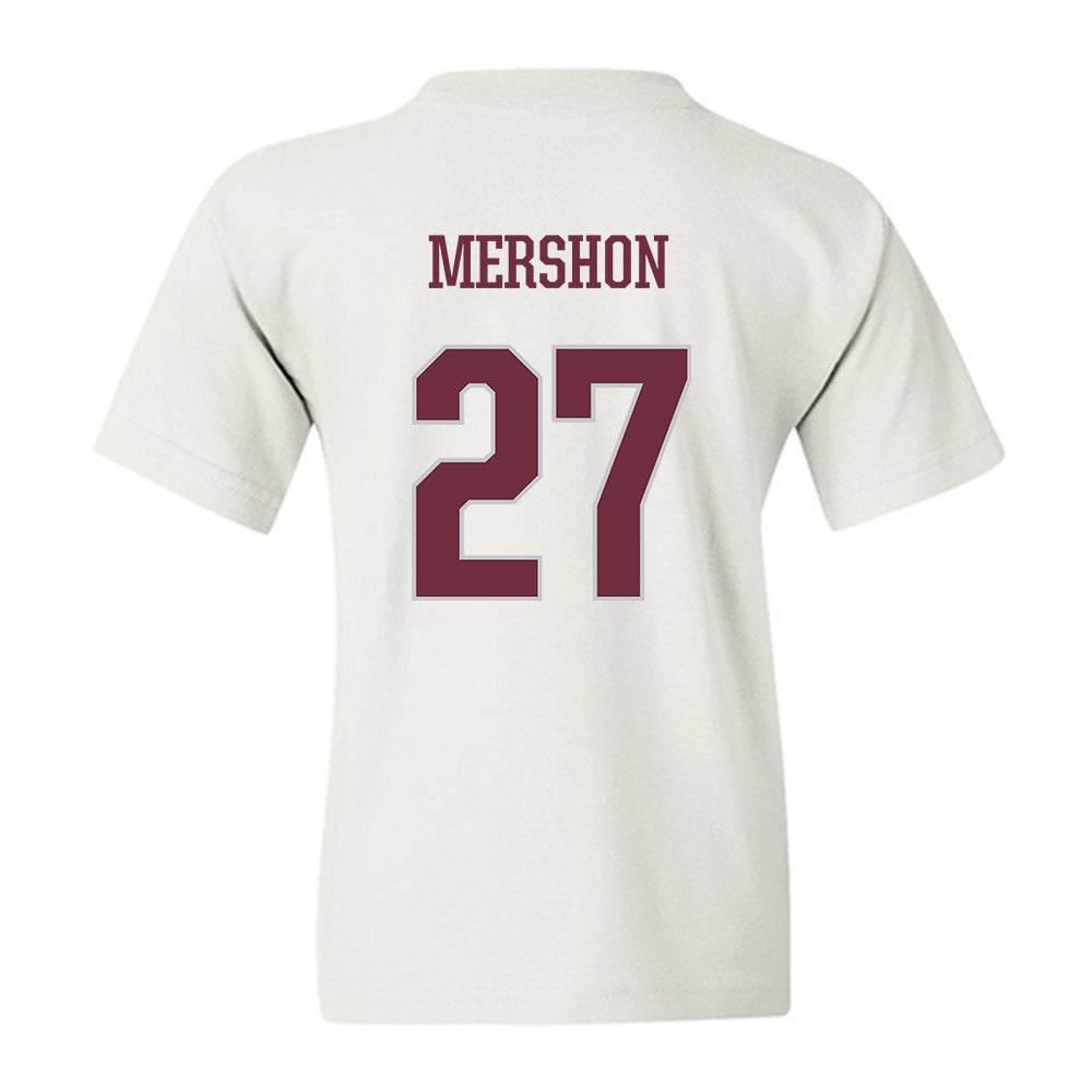 Mississippi State - NCAA Baseball : Peter Mershon - Classic Shersey Youth T-Shirt-1