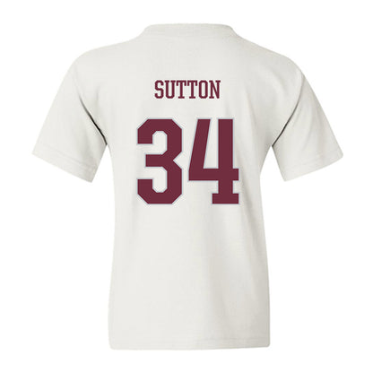 Mississippi State - NCAA Football : Vic Sutton - Classic Shersey Youth T-Shirt-1