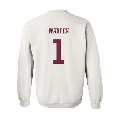 Mississippi State - NCAA Men's Basketball : Dellquan Warren - Classic Shersey Crewneck Sweatshirt-1