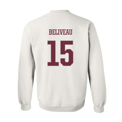 Mississippi State - NCAA Baseball : Tanner Beliveau - Classic Shersey Crewneck Sweatshirt-1