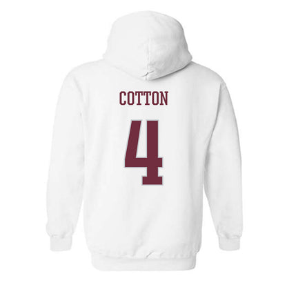Mississippi State - NCAA Football : Zayion Cotton - Classic Shersey Hooded Sweatshirt-1