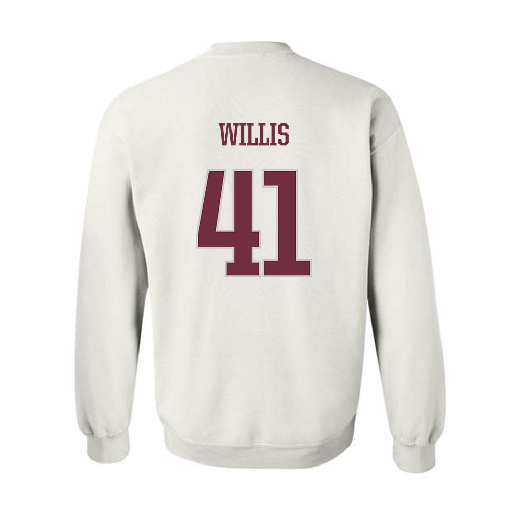 Mississippi State - NCAA Football : Tyshun Willis - Classic Shersey Crewneck Sweatshirt-1