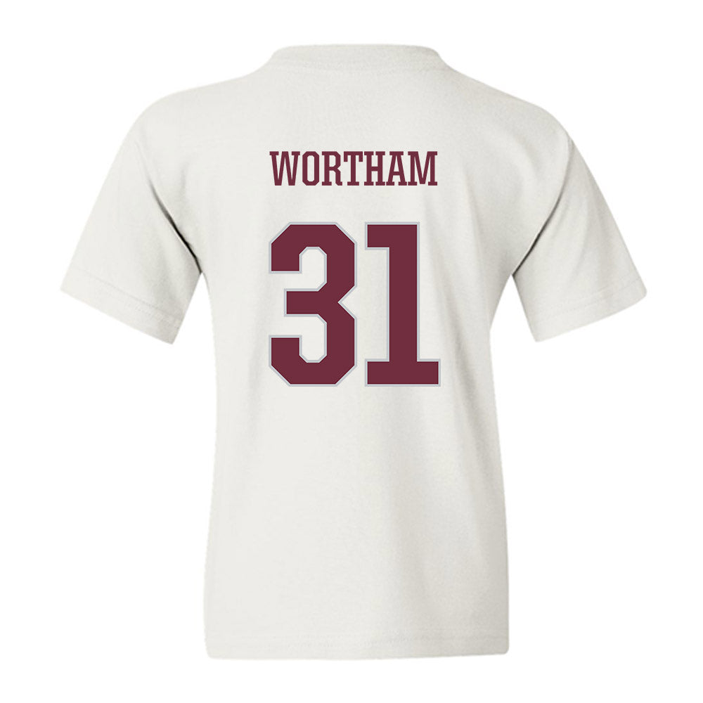 Mississippi State - NCAA Baseball : Charlie Wortham - Classic Shersey Youth T-Shirt-1